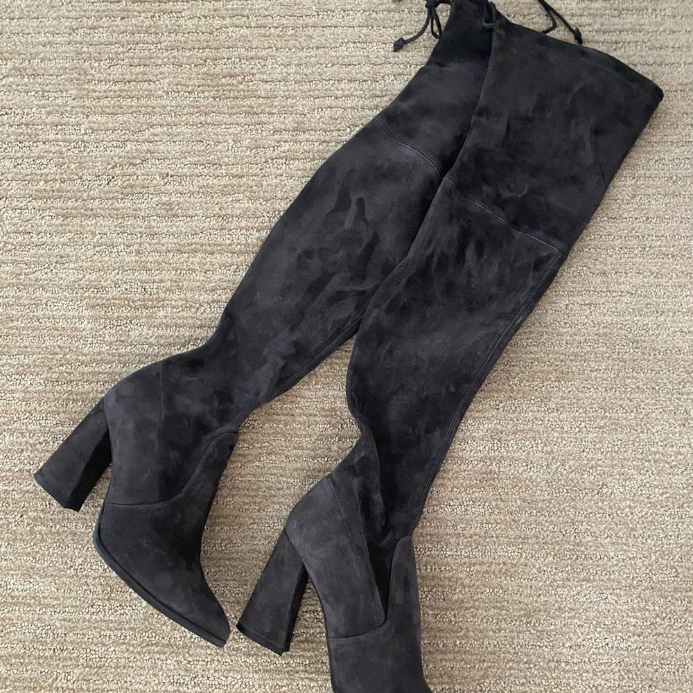 Stuart Weitzman Funland Boot In Anthracite - image 6